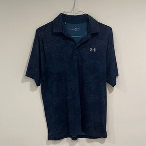 Under Armour Men's Dark Blue Polo Shirt